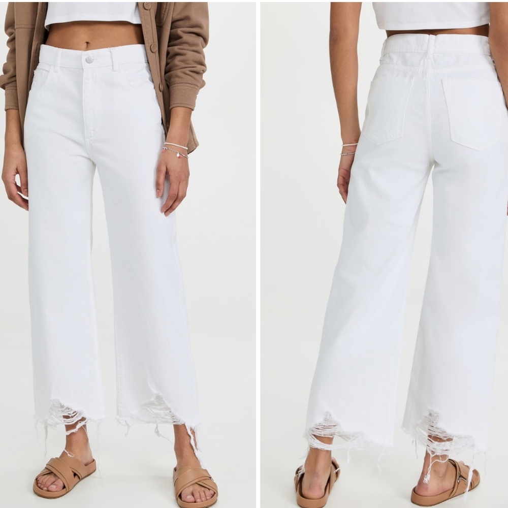 NWOT DL1961 Hepburn Wide Leg High Rise Jeans
